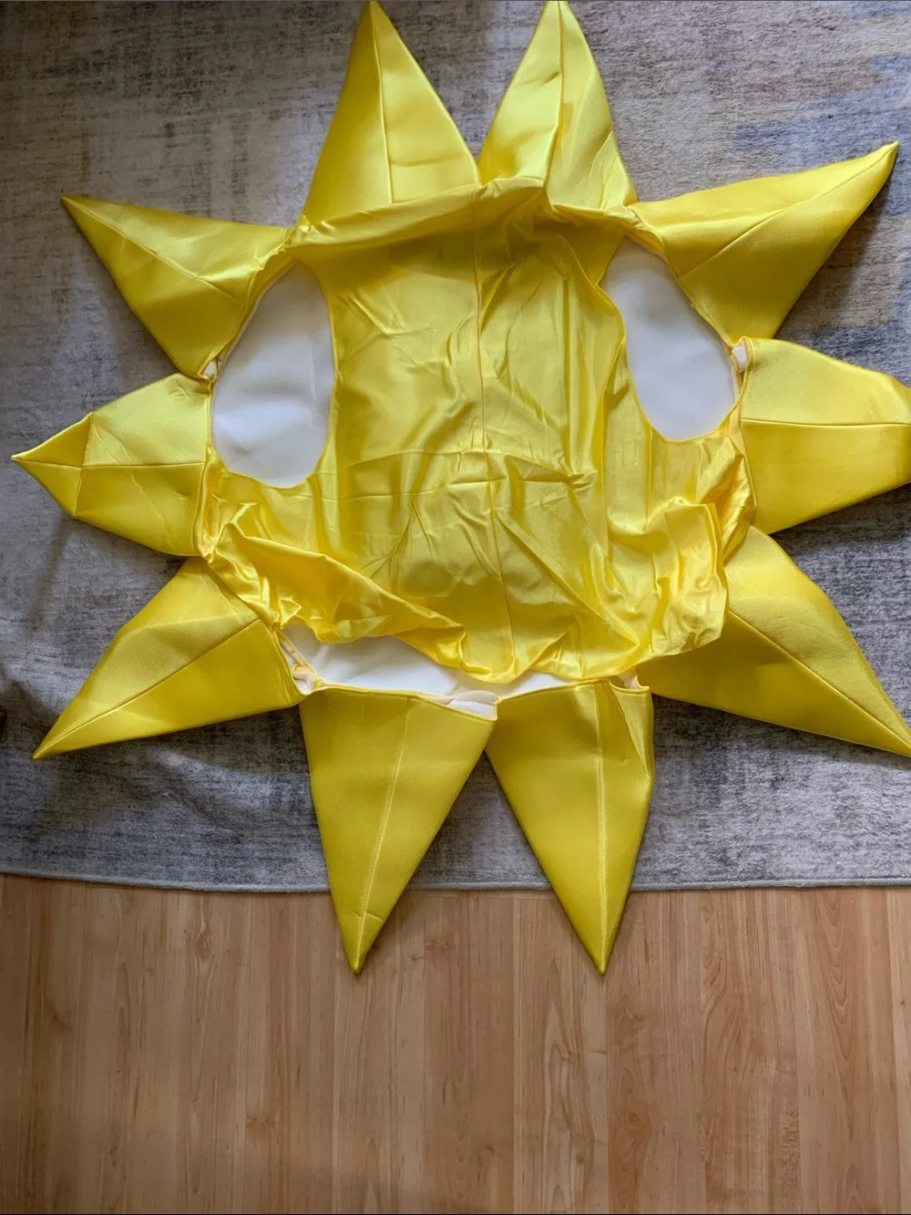 NIB Unisex Sunny Day Yellow Sun Costume by Rasta Imposta - Picture 3 of 13